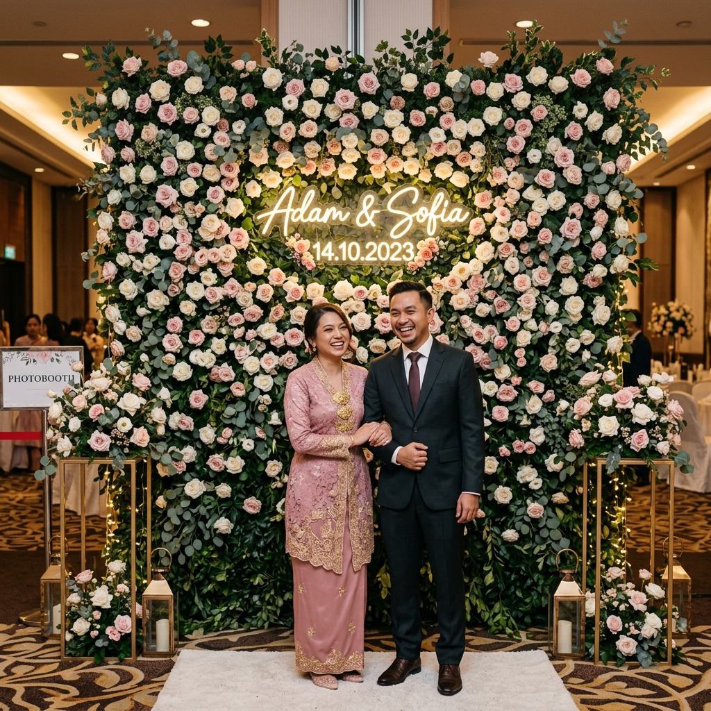 Flower Backdrop
