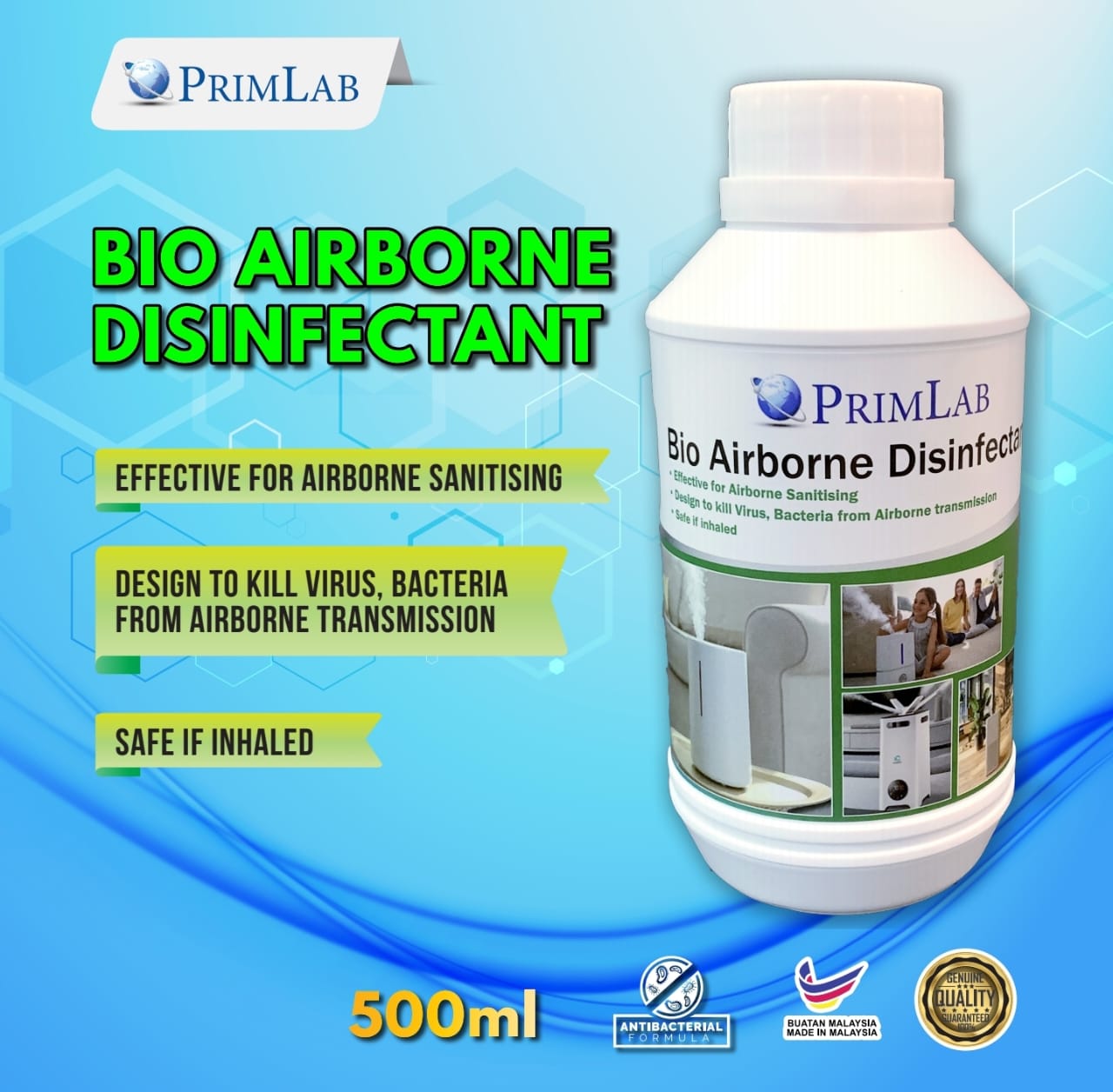 Bio Airborne Disinfectant 500ML