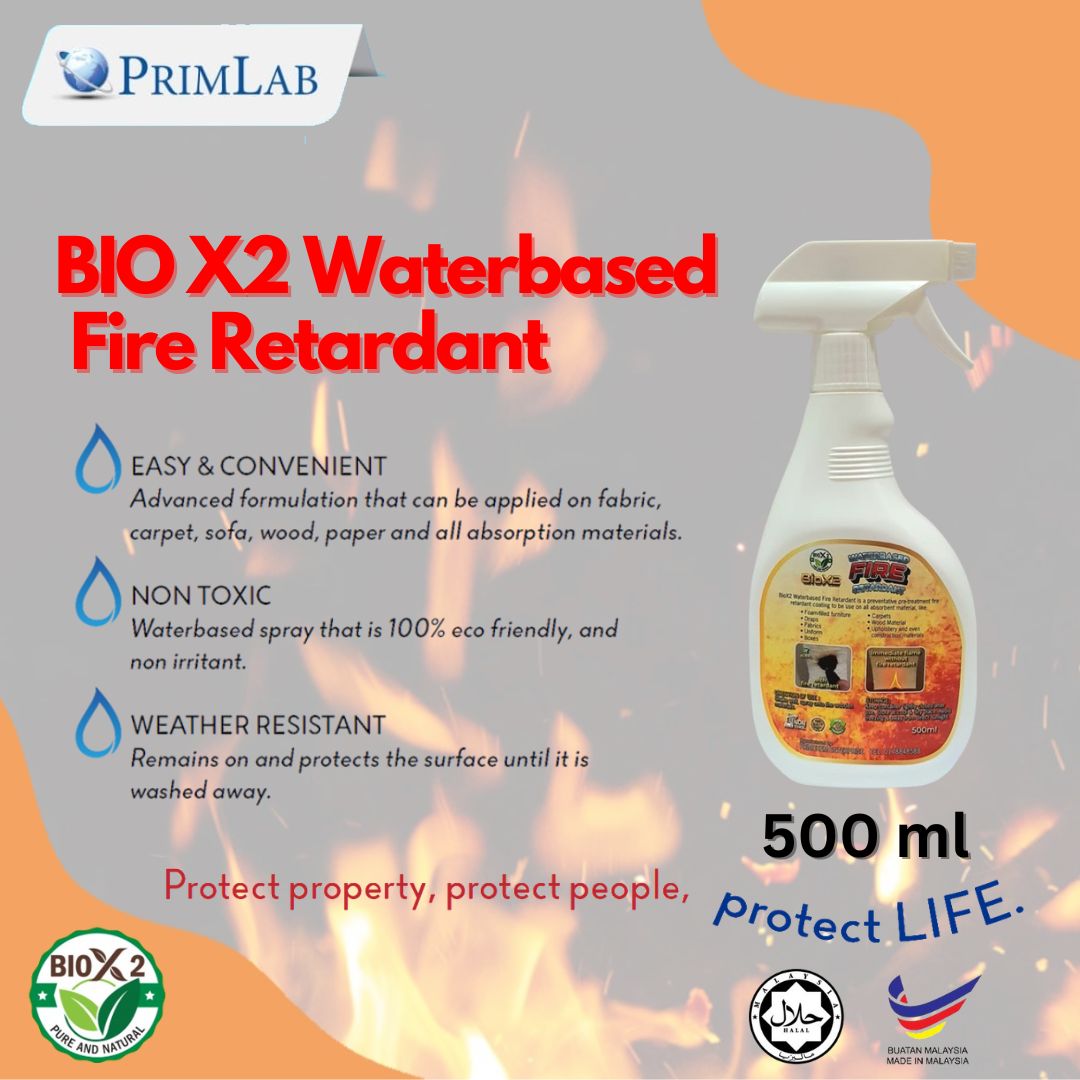 BIO X2 Waterbased Fire Retardant 500ML