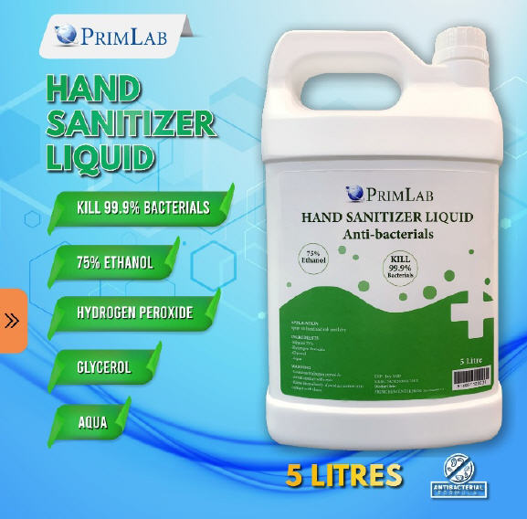 Hand Sanitizer Liquid 5l (Ethanol)