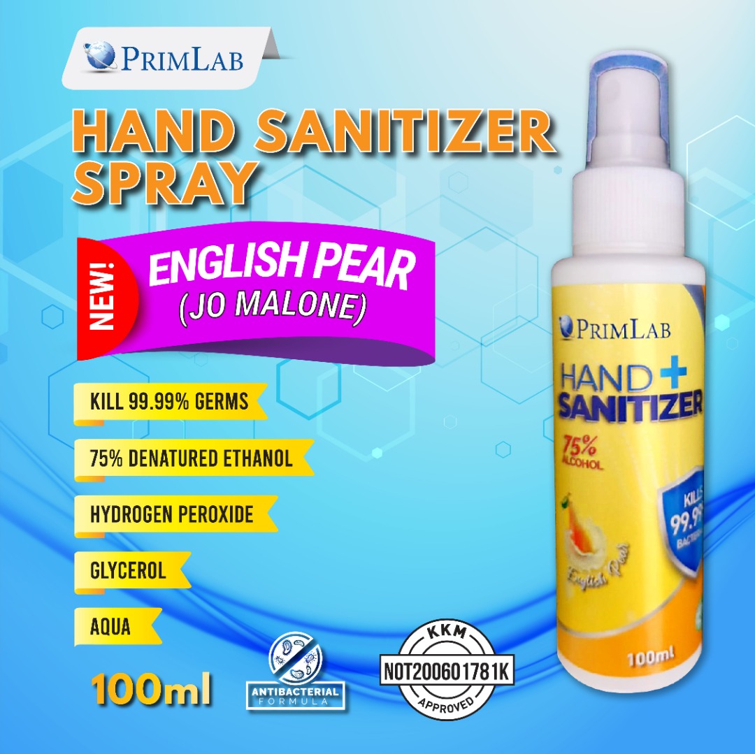 Hand Sanitizer English Pear Liquid 100ML