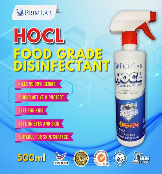 Hocl Food Grade Disinfectant 500ML