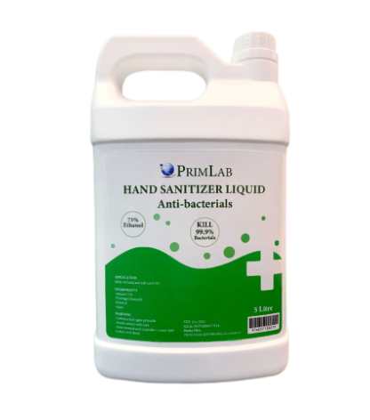 Hand Sanitizer Liquid 5l (Ethanol)