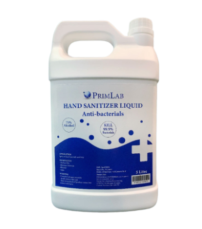 Hand Sanitizer Liquid 5L
