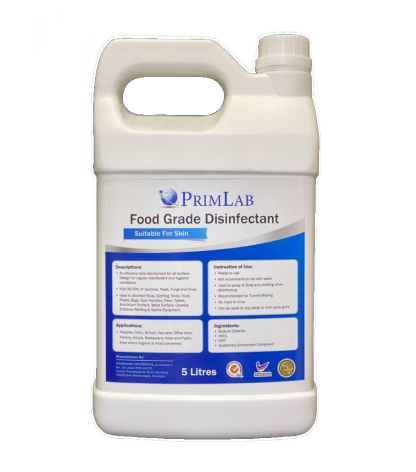 Hocl Food Grade Disinfectant 5L