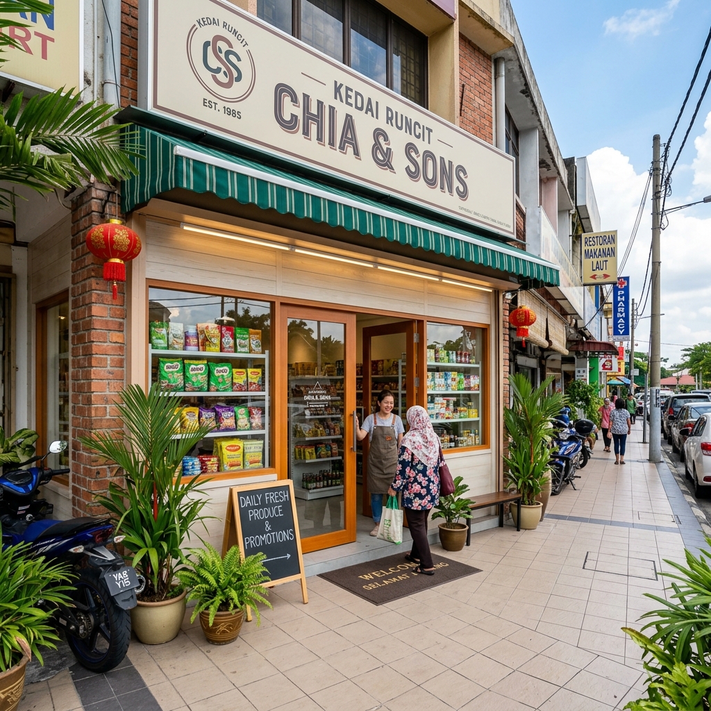 Shop front view