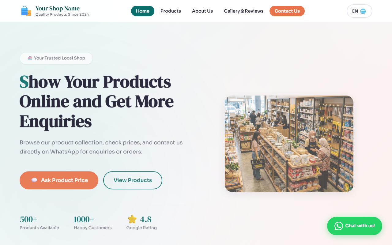 Online Product Shop